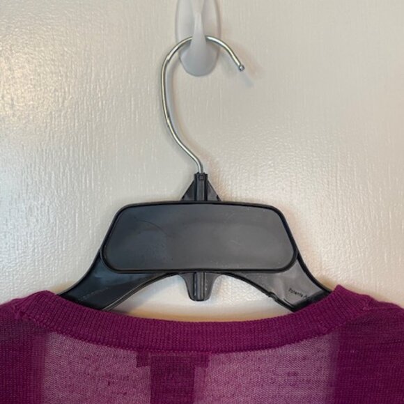 Ann Taylor Purple Long Sleeve Cardigan - Picture 7 of 10